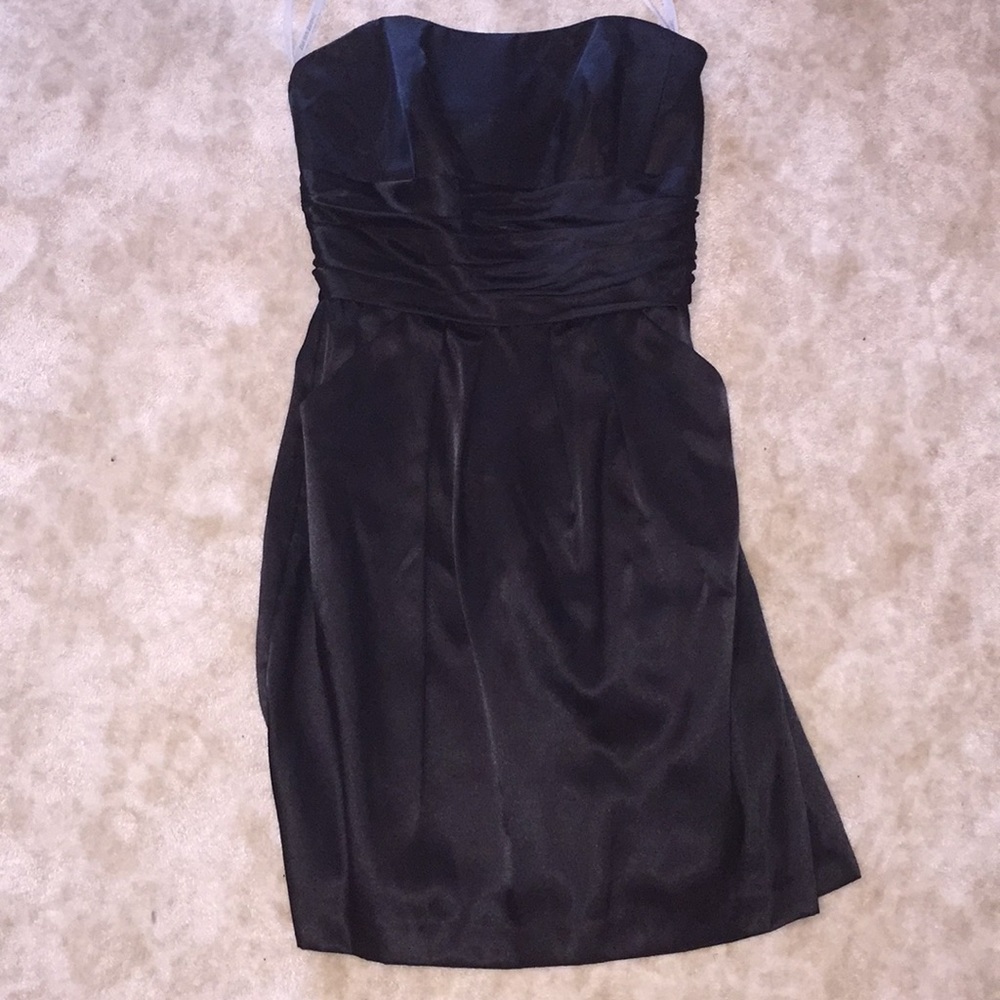 David’s bridal black cocktail dress